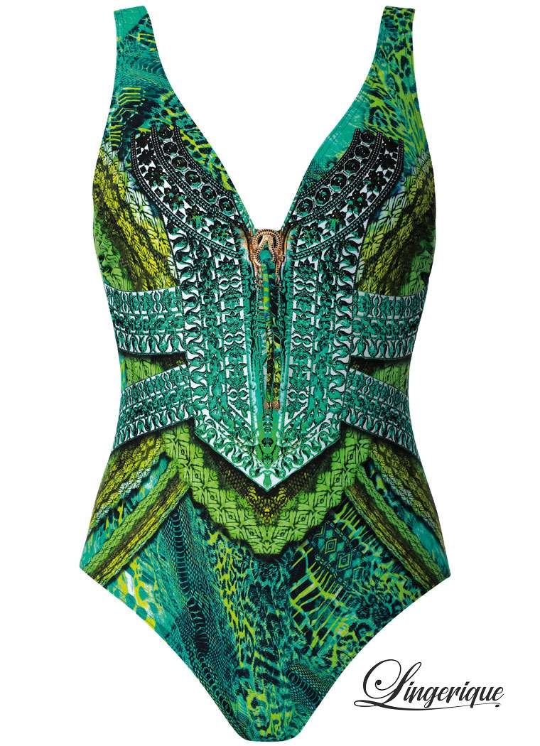 Sunflair Sunflair - Badpak - 22058 - Groen :