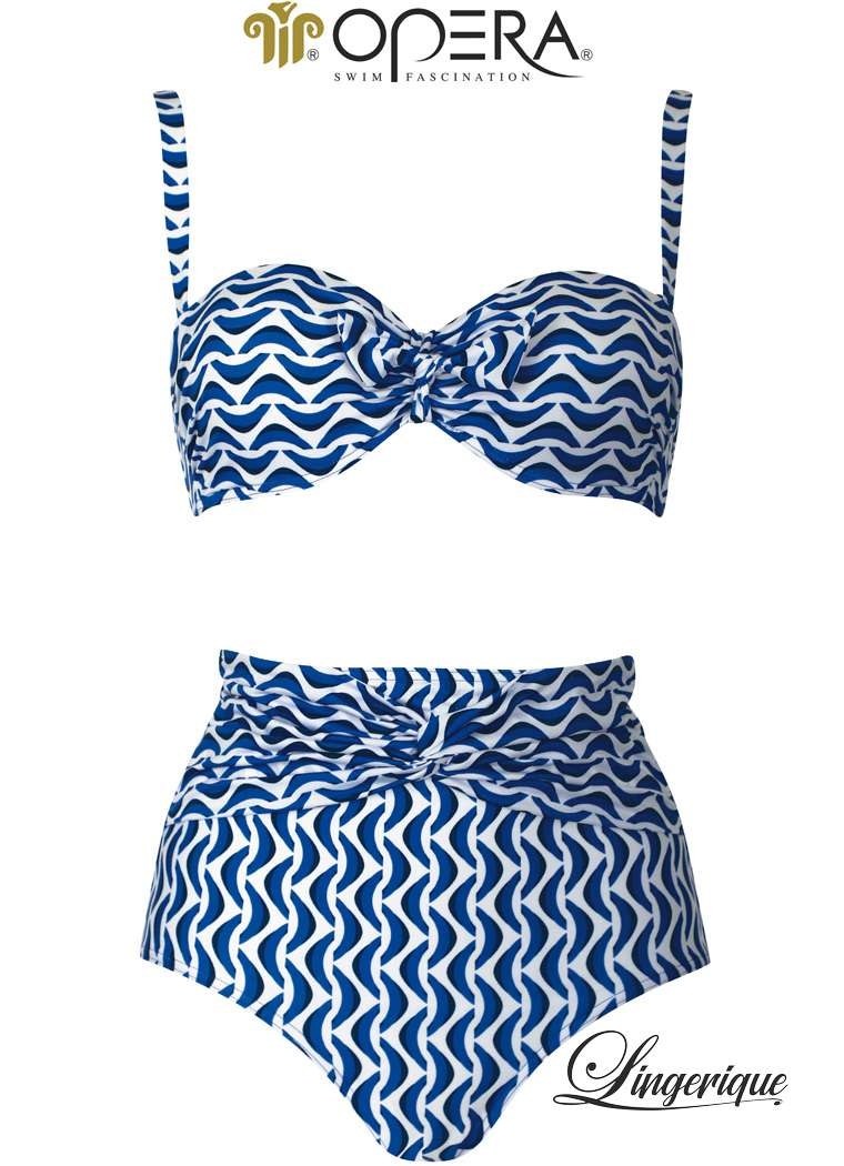 Opera Opera - Bikini - 61022 - Blauw Wit :