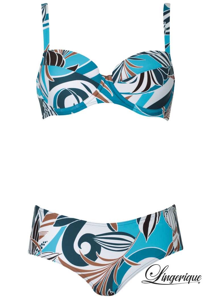 Sunflair Sunflair - Bikini - 21022 - Wit Turquoise :