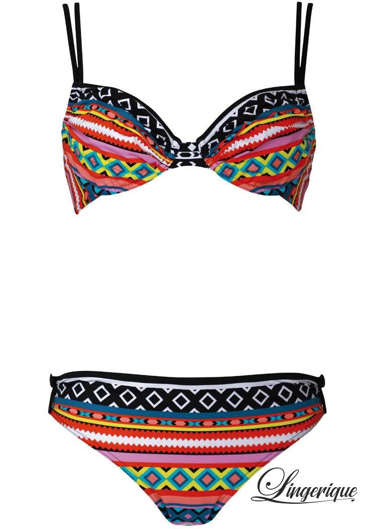 Sunflair Sunflair - Bikini - 21083 - Zwart Multicolor :