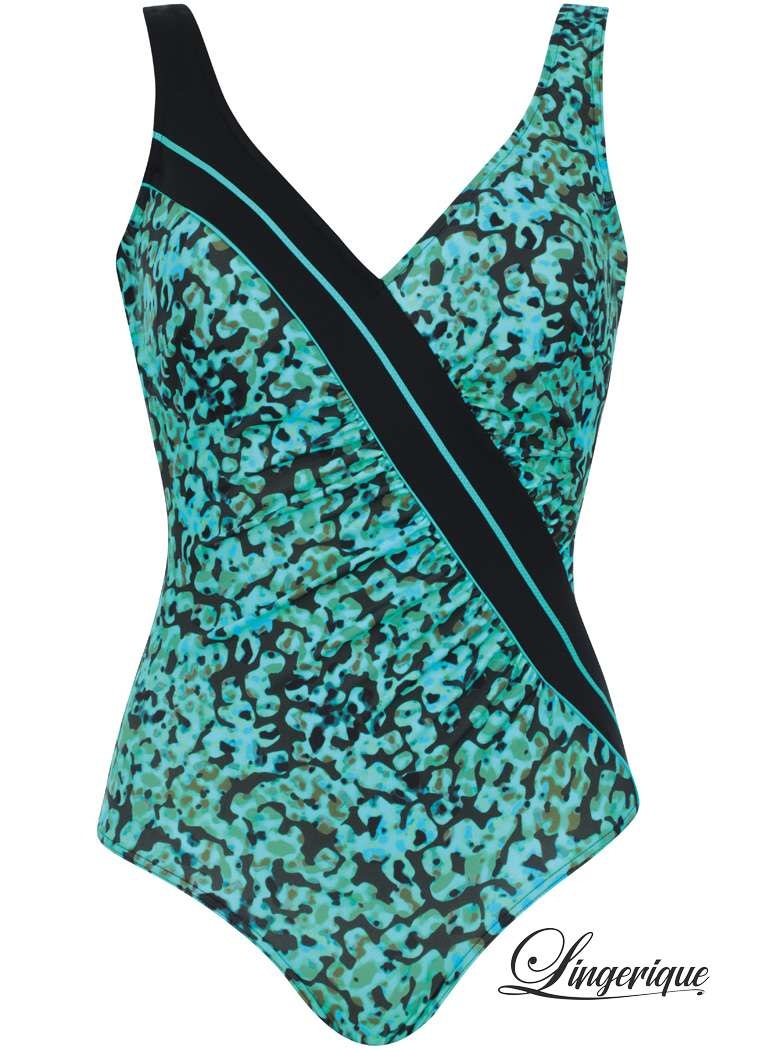 Sunmarin Sunmarin - Badpak - 12035 - Zwart Turquoise :