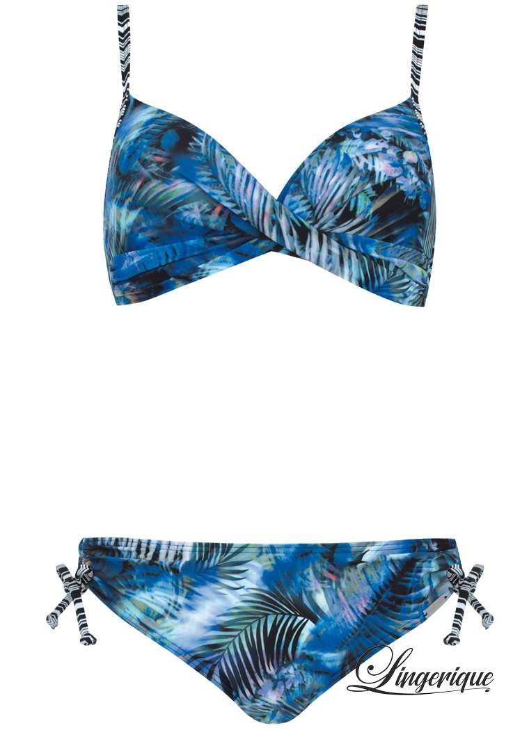 Sunmarin Sunmarin - Bikini - 11004 - Zwart Blauw :