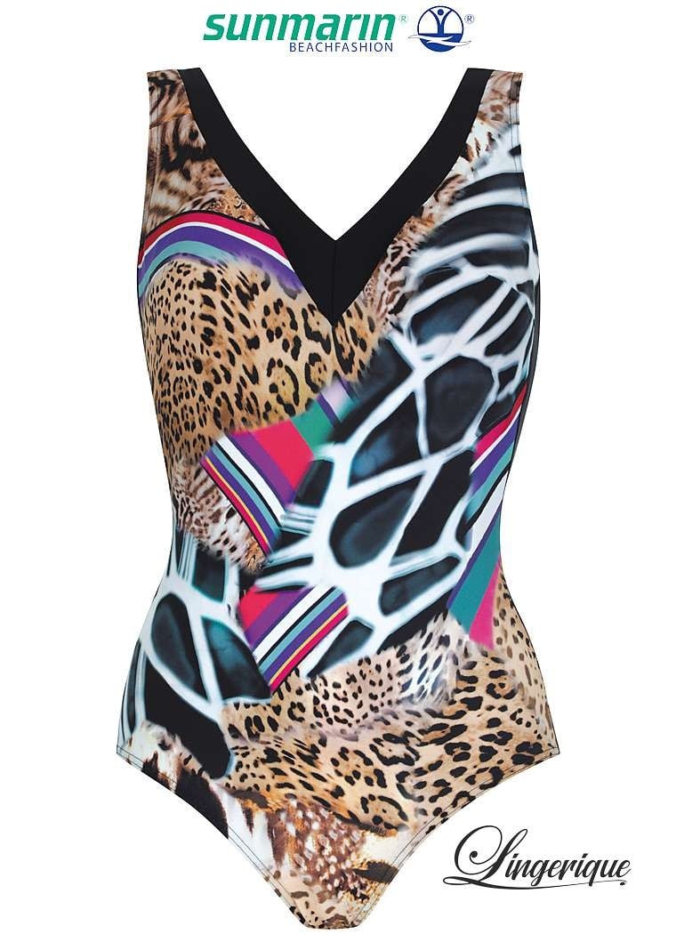 Sunmarin Sunmarin - Swimsuit - 12617 - Zwart Multicolor :