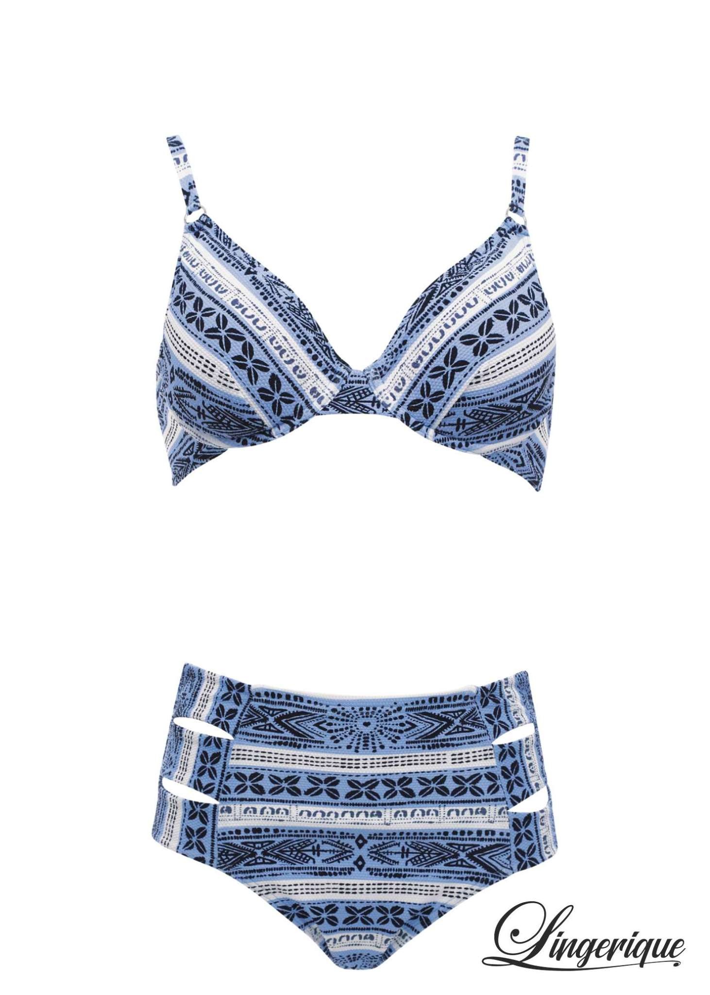Olympia Olympia - Bikini - 31057+31094 - Blauw Wit :