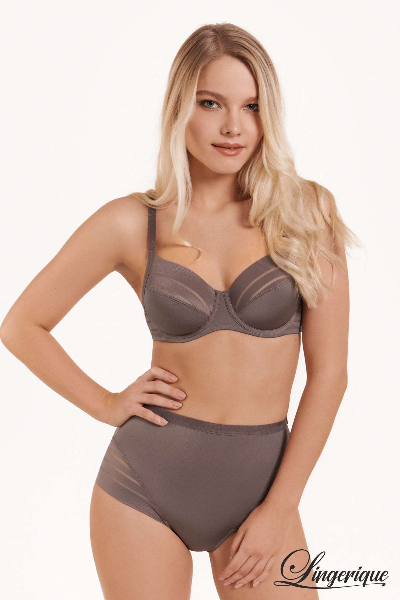 Ulla - Exclusive Line - Beugel BH Moulded - 8529 - Zwart : - Lingerique