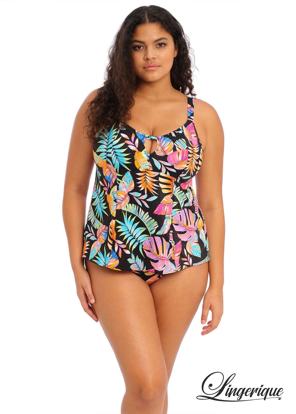 Elomi Elomi - Tankini Non Wired - Tropical Falls - Black :