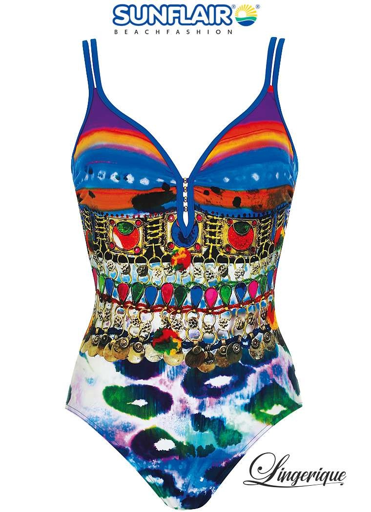 Sunflair Sunflair - Swimsuit - 22009 - Marine Multicolor :