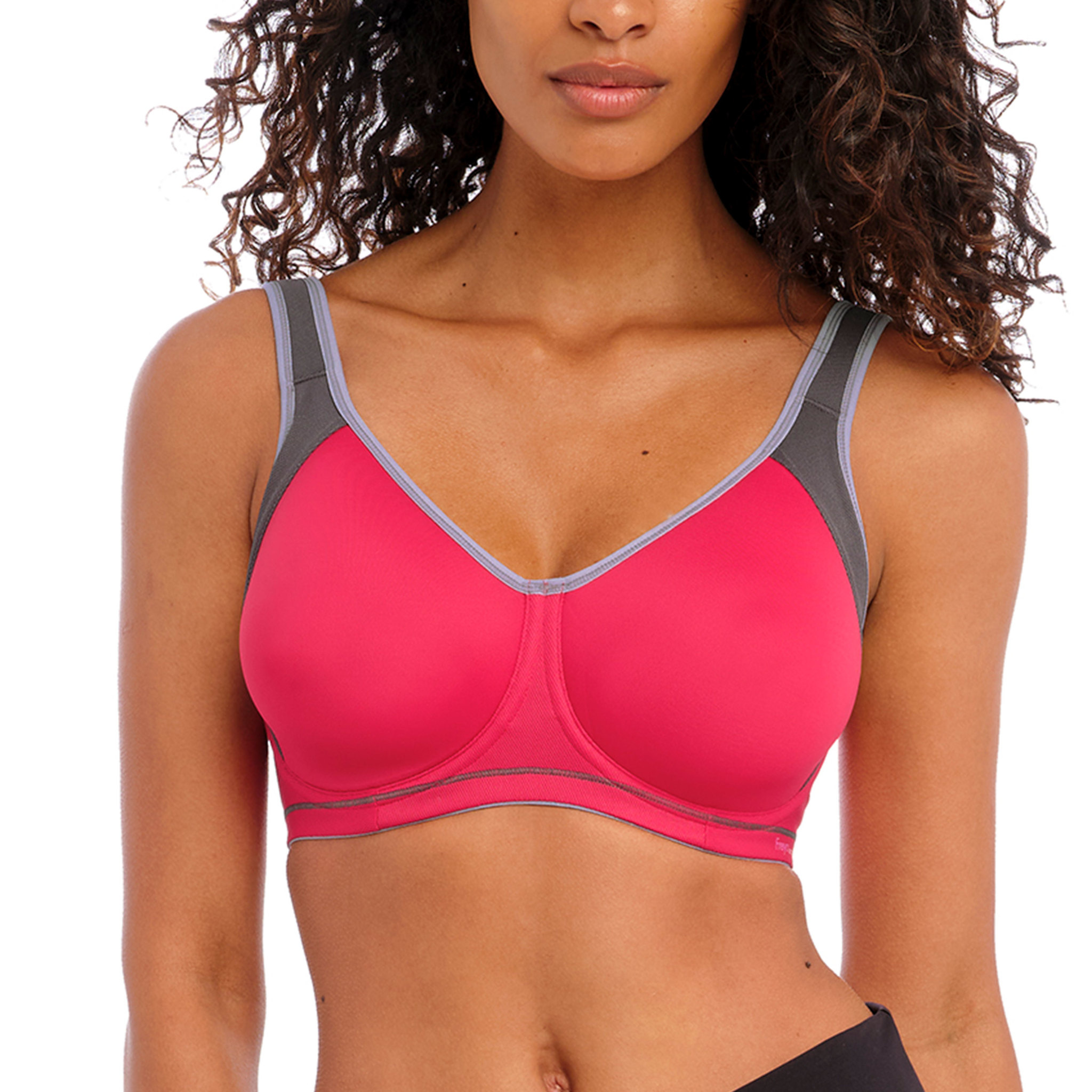 Freya Lingerie Freya - Sonic - Uw Moulded Spacer Sports Bra - AA4892 - Hot Crimson :