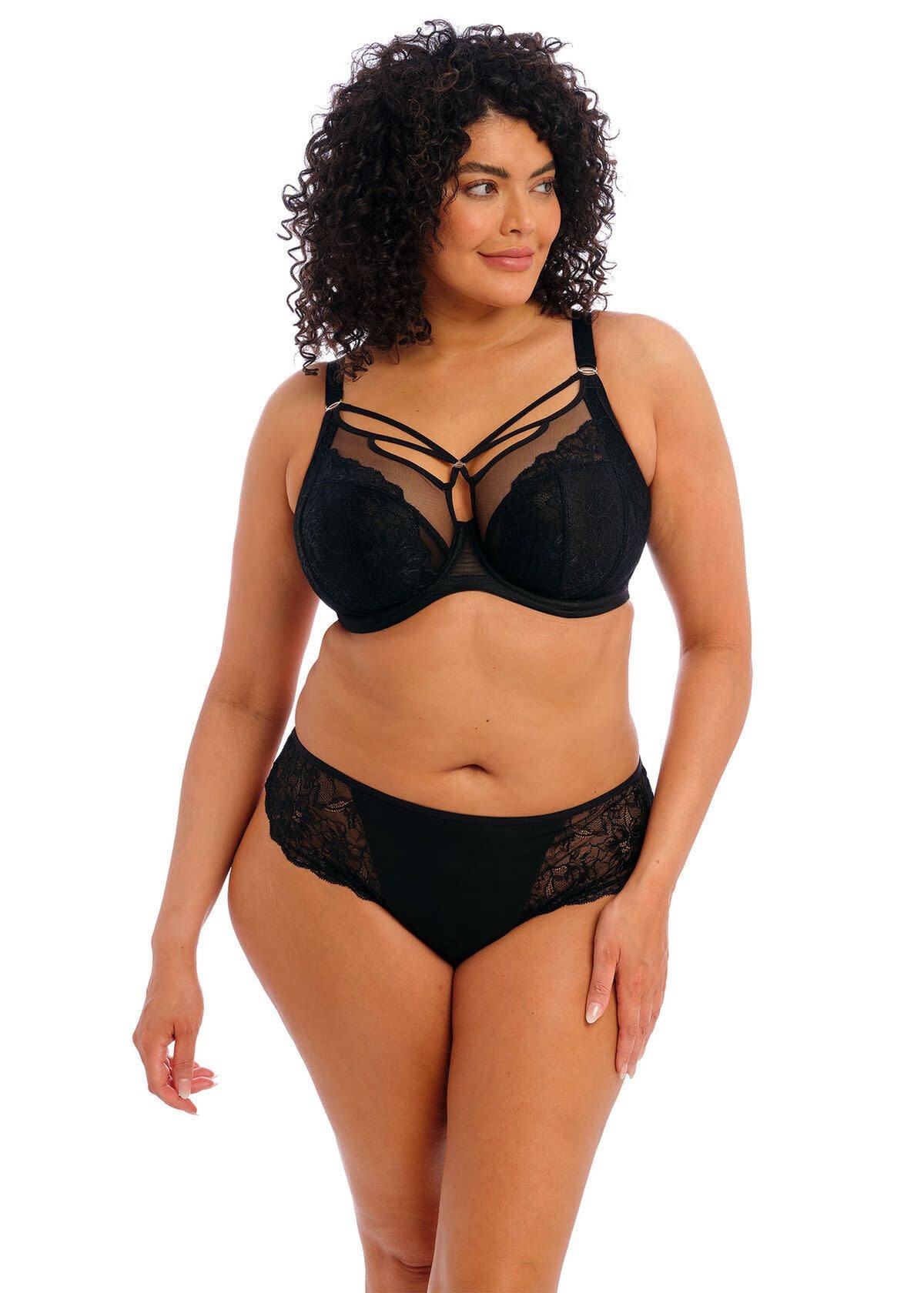 Elomi Lingerie Elomi - Brianna - UW Plunge Bra - EL8080 - Black :