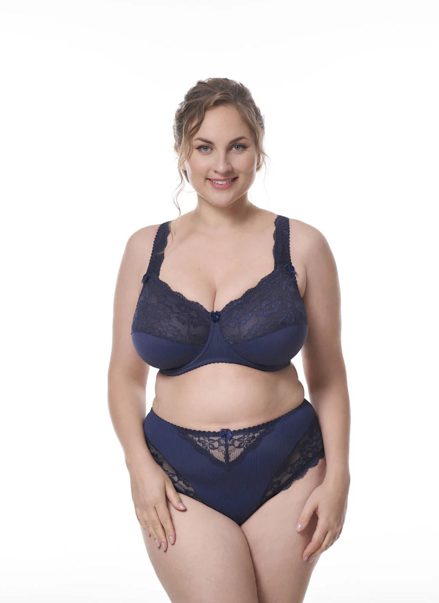 Plaisir Plaisir - Beate Elegance - Midi Slip - 151 - Dark Blue :