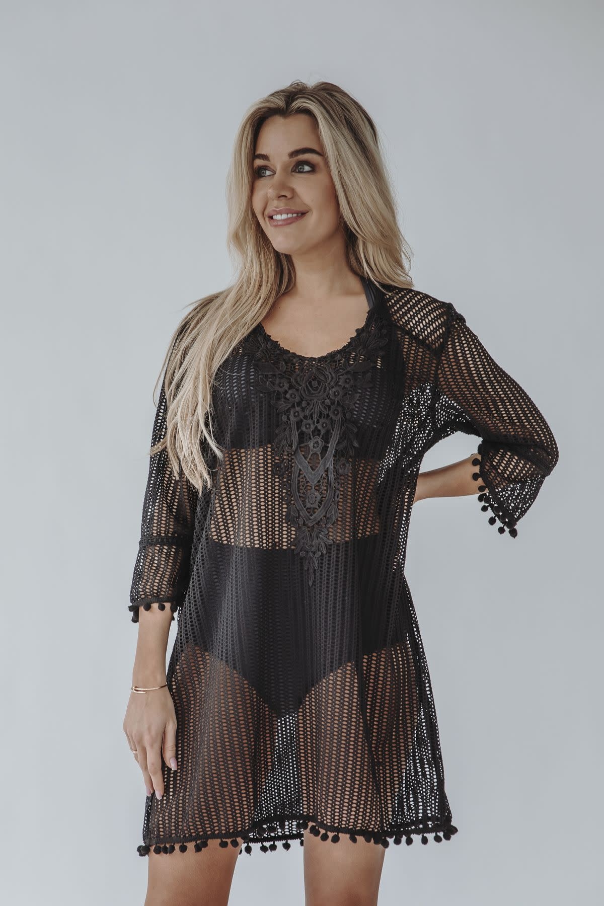 Bomain Bomain - Mykonos - Beachdress - 30500 - Black :