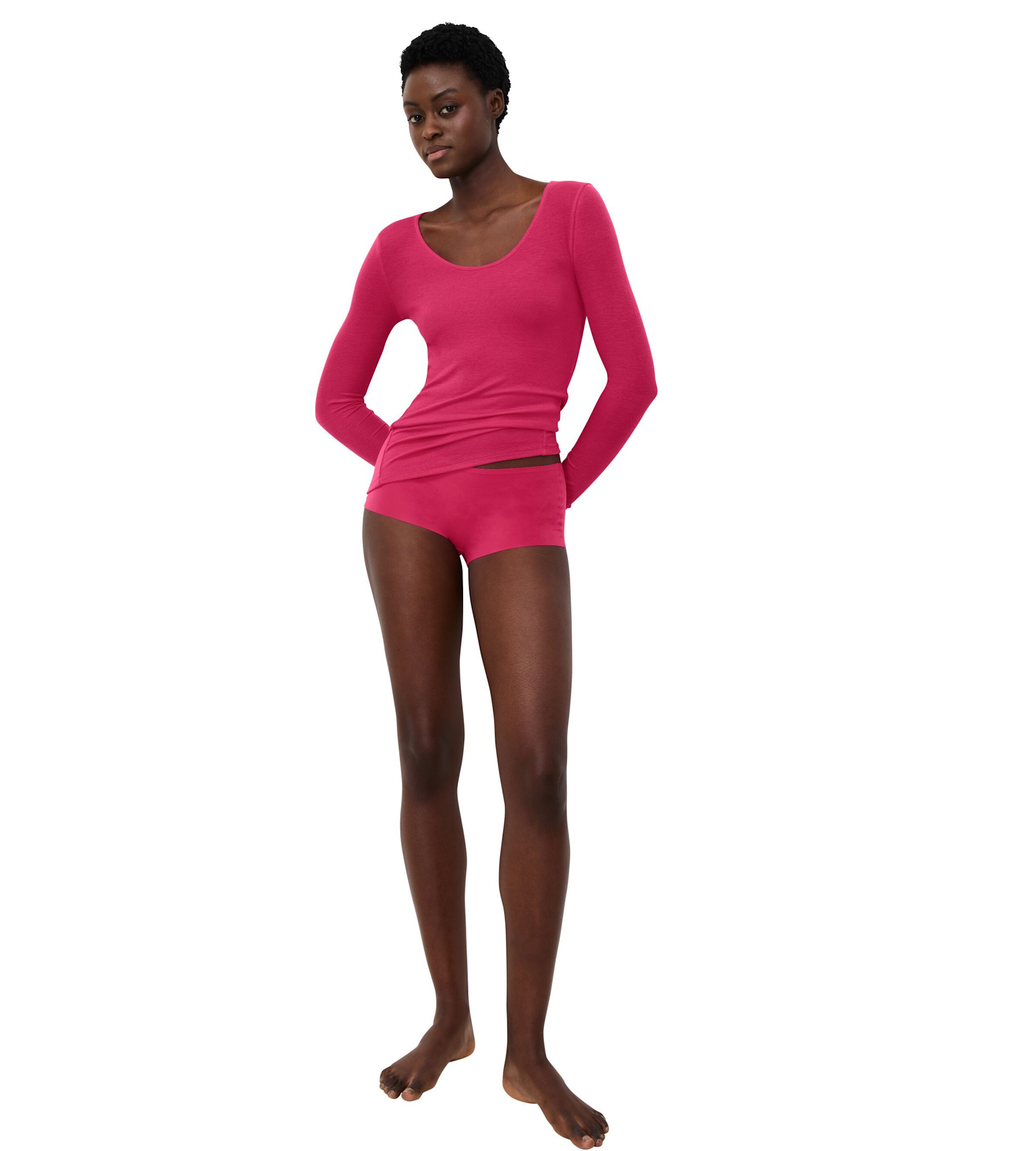 Triumph Triumph - Beauty Layers - Top Scoop Neck - 10225060 - Flashy Pink :