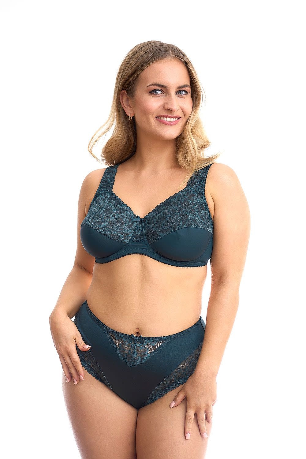 Plaisir Plaisir - Beate - Midi Slip - 144 - Pine Green :