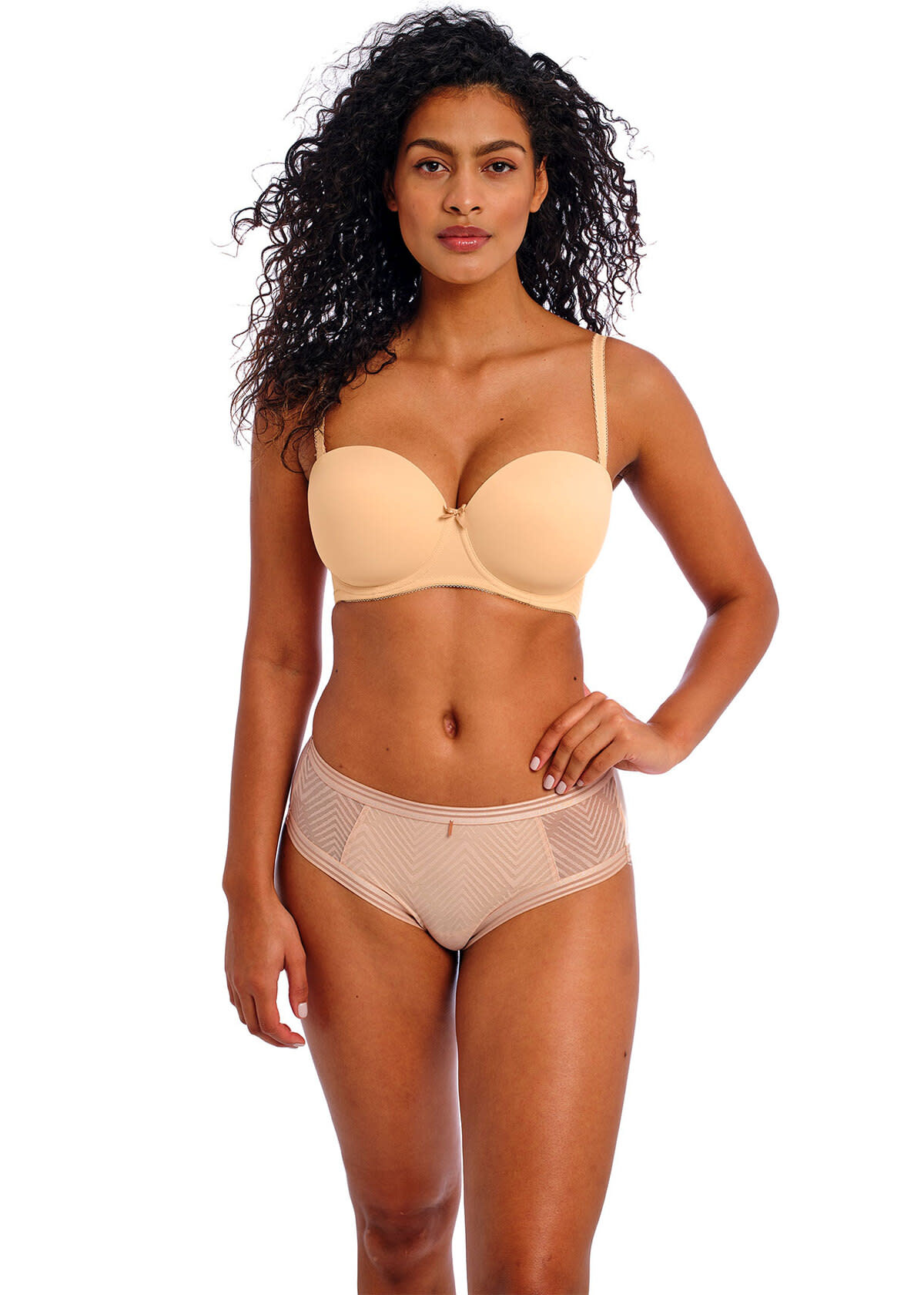 Freya Lingerie Freya - Deco - Uw Moulded Strapless Bra - AA4233.NUE - Nude :