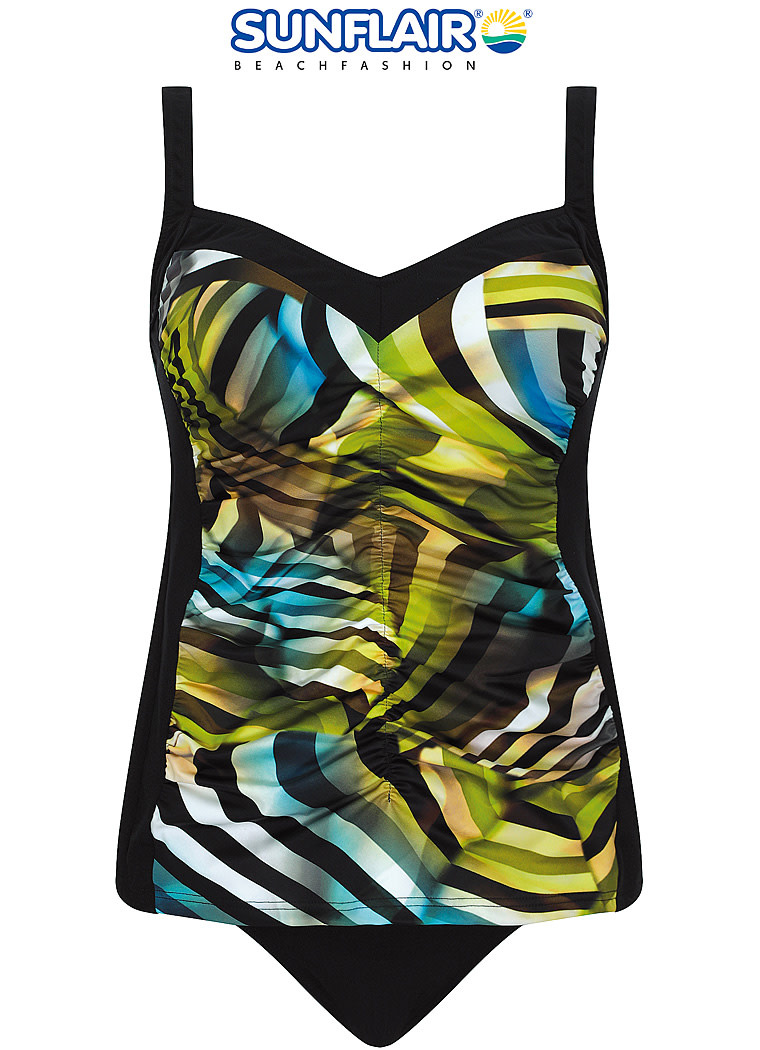 Sunflair Sunflair - Tankini - 28004.975 - Black / Green :