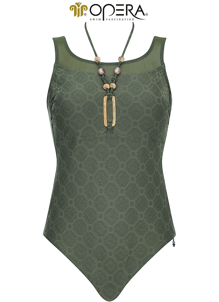 Opera Opera - Swimsuit - Care - 62023.074 - Dark Green :
