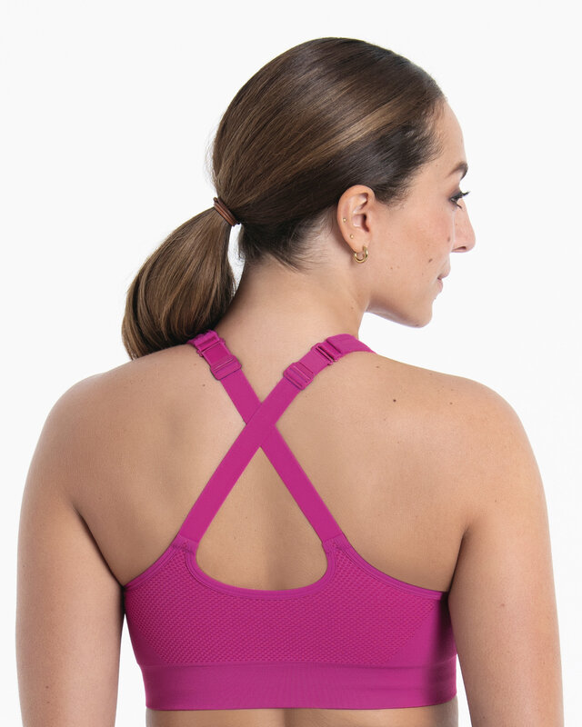 Anita Active Anita Active - Easymove Zip - Sport BH met Rits Voorkant - 5511.192 - Candy Pink : :