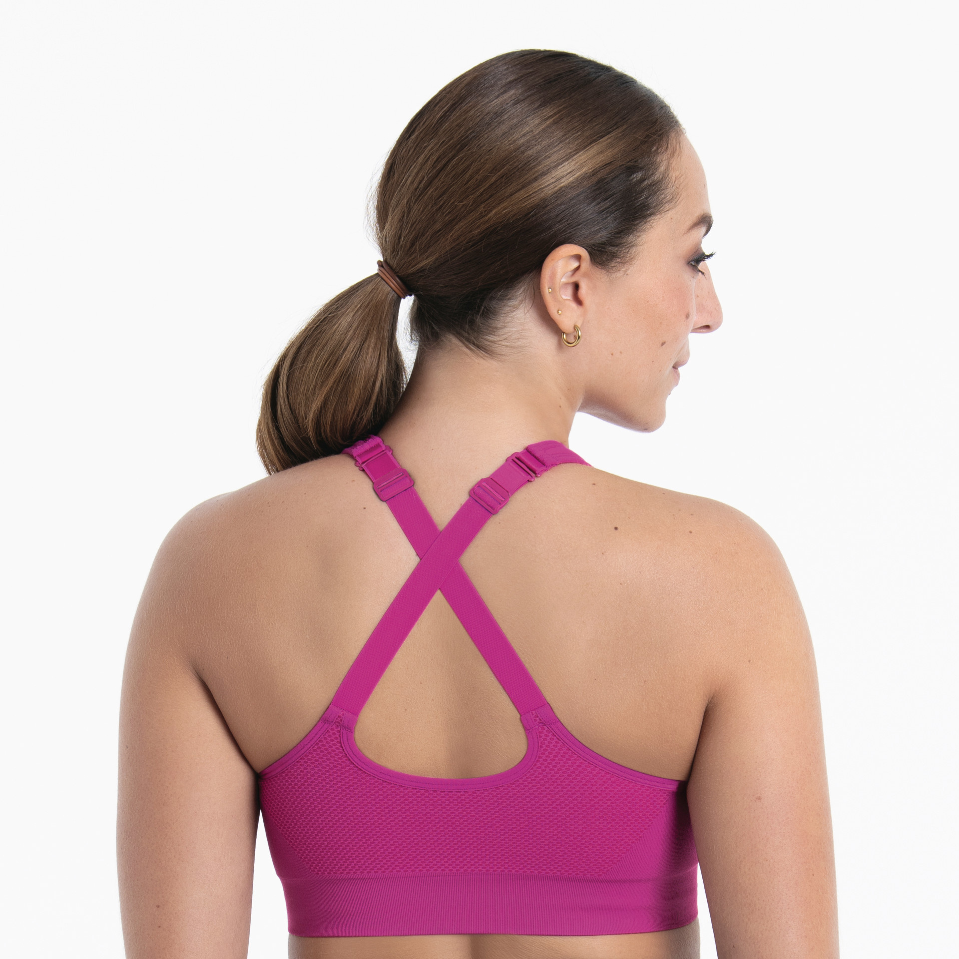 Anita Active Anita Active - Easymove Zip - Sport BH met Rits Voorkant - 5511.192 - Candy Pink : :