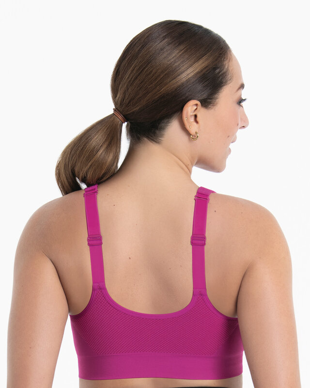 Anita Active Anita Active - Easymove Zip - Sport BH met Rits Voorkant - 5511.192 - Candy Pink : :