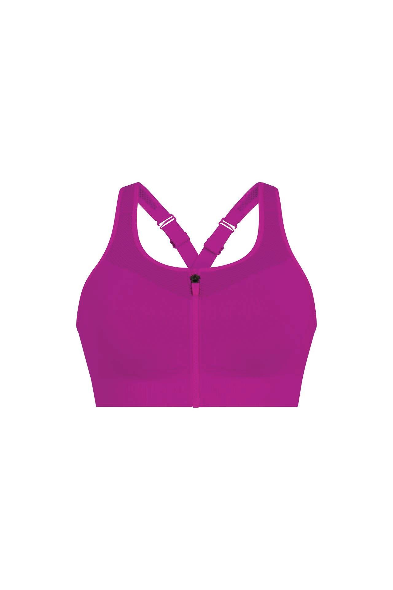 Anita Active Anita Active - Easymove Zip - Sport BH met Rits Voorkant - 5511.192 - Candy Pink : :