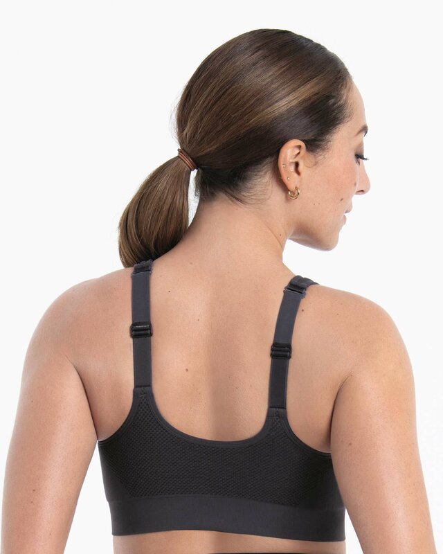 Anita Active Anita Active - Easymove Zip - Sport BH met Rits Voorkant - 5511.485 - Carbon Grey :
