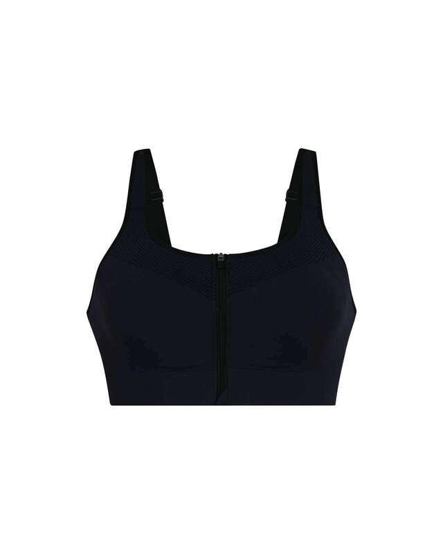 Anita Active Anita Active - Easymove Zip - Sport BH met Rits Voorkant - 5511.485 - Carbon Grey :