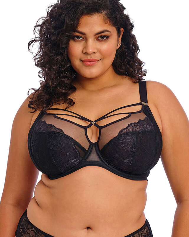 Elomi Lingerie Elomi - Brianna - UW Plunge Bra - EL8080.BLK - Black :