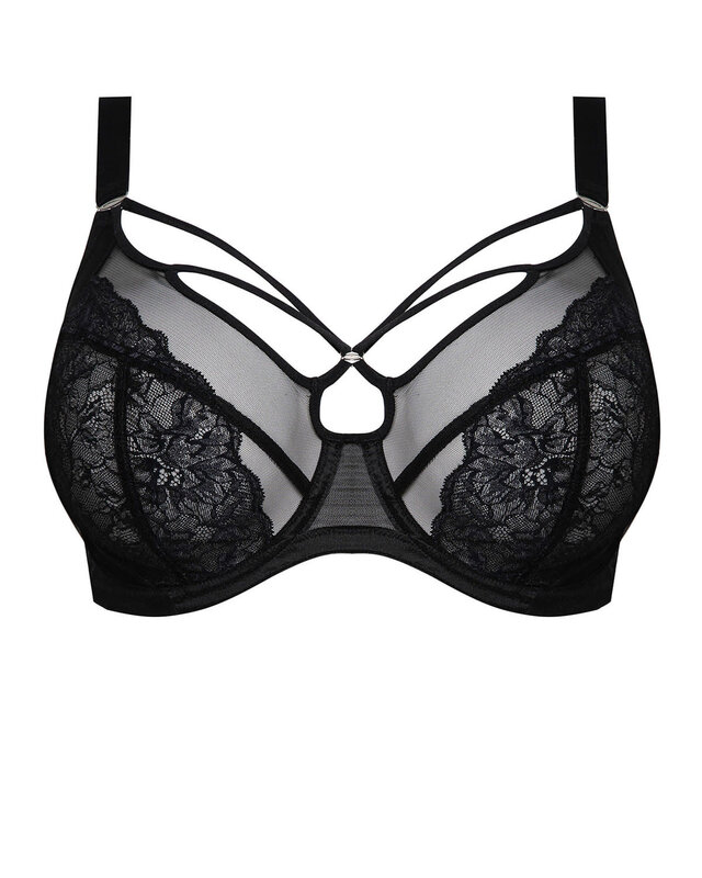 Elomi Lingerie Elomi - Brianna - UW Plunge Bra - EL8080.BLK - Black :