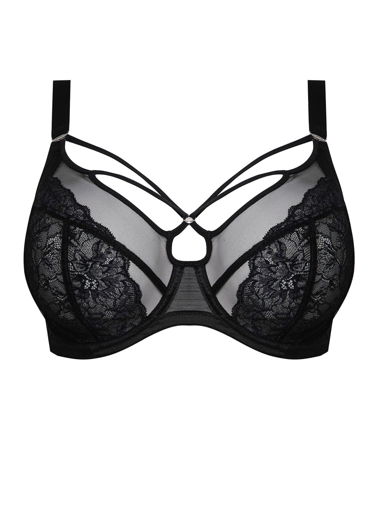 Elomi Lingerie Elomi - Brianna - UW Plunge Bra - EL8080.BLK - Black :
