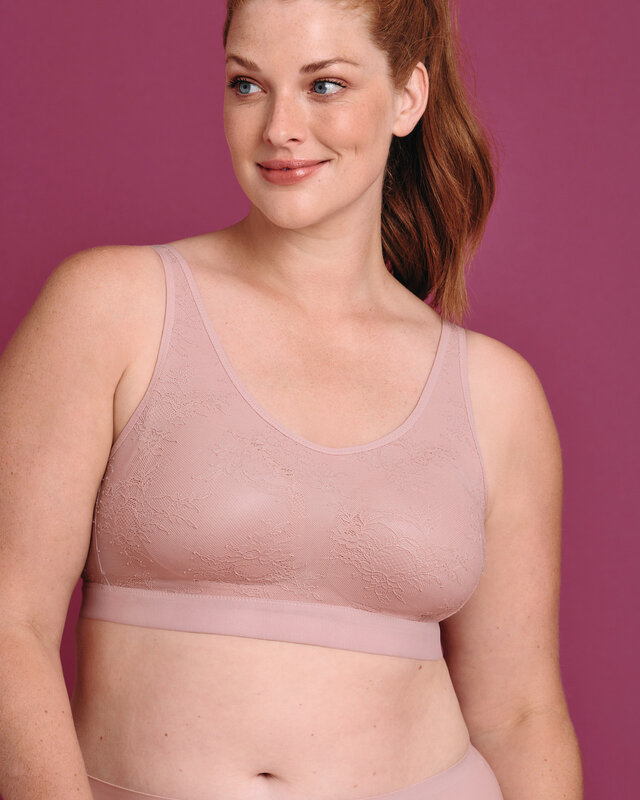 Anita Care Anita Care - Essential Lace - Bralette met Schalen - Rosewood