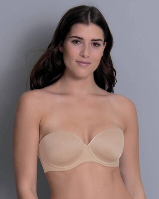 Rosa Faia RosaFaia - Padded Basic - Strapless Beugel BH met Schalen - 5640.753 - Desert :