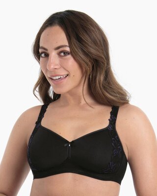 Rosa Faia RosaFaia - Suzette - SoftBH met Spacerschalen - Black :