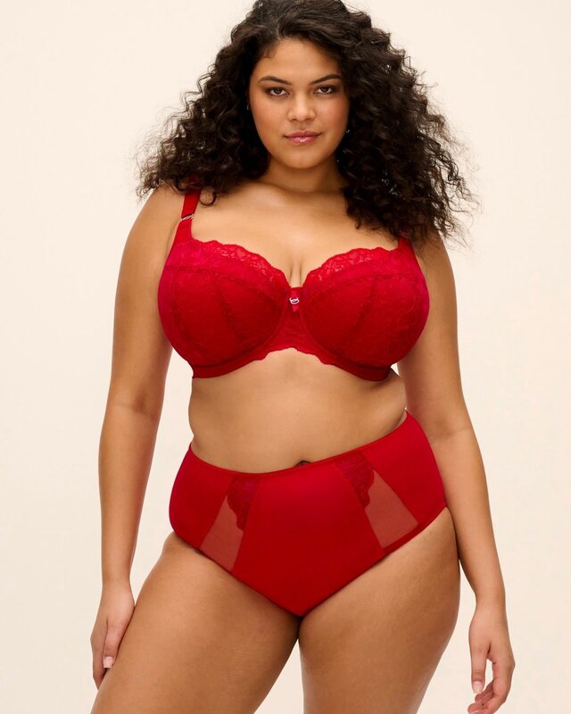 Elomi Lingerie Elomi - Brianna - Full Brief - Haute Red :