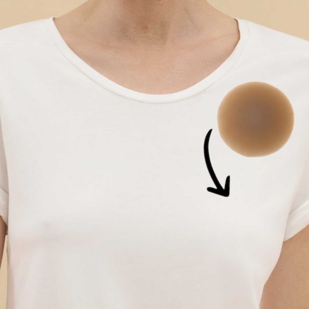 Anita Since 1886 Anita - Nipple Cover - Coffee :