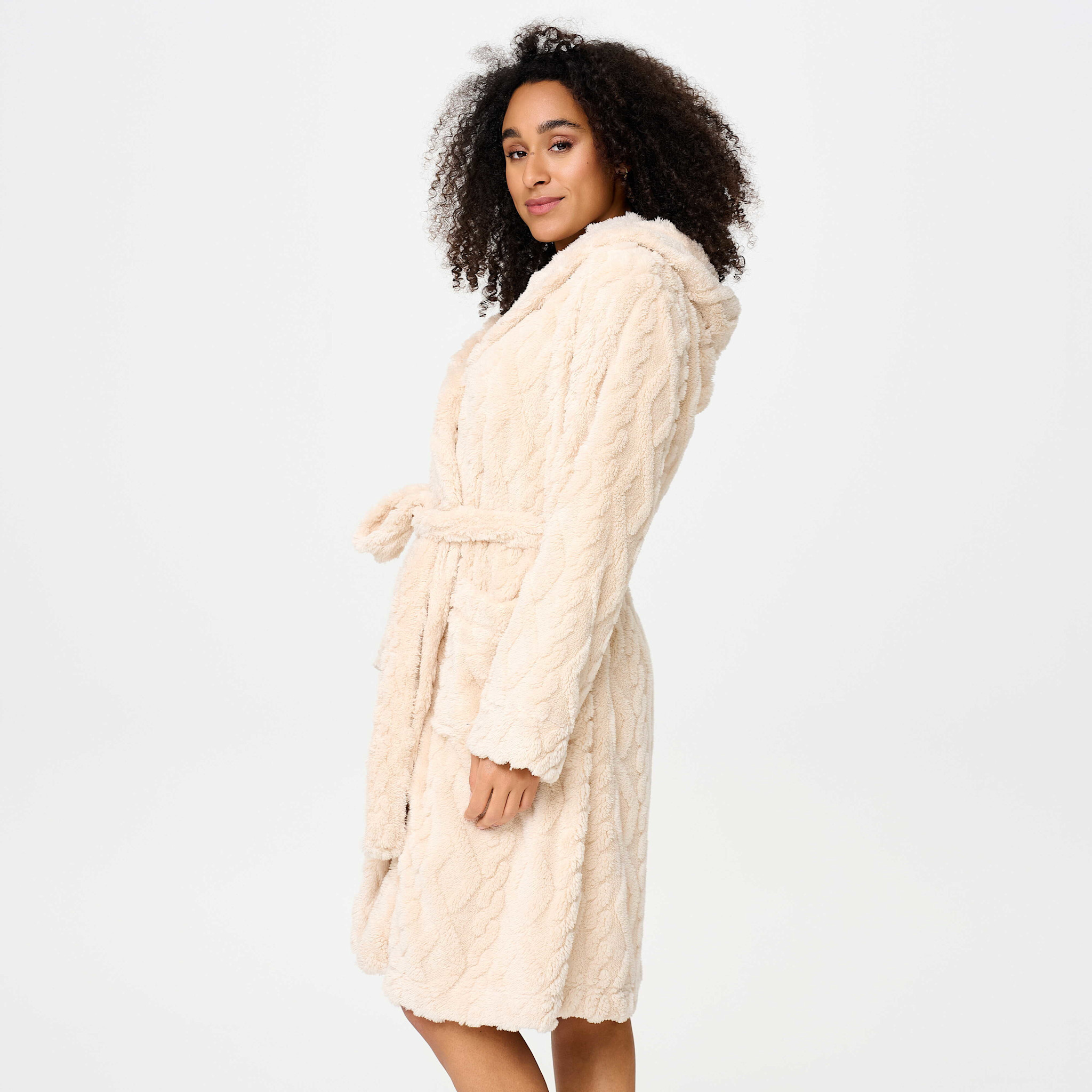 LingaDore LingaDore - Fleece Robe - Sand :