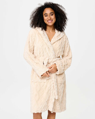 LingaDore LingaDore - Fleece Robe - Sand :