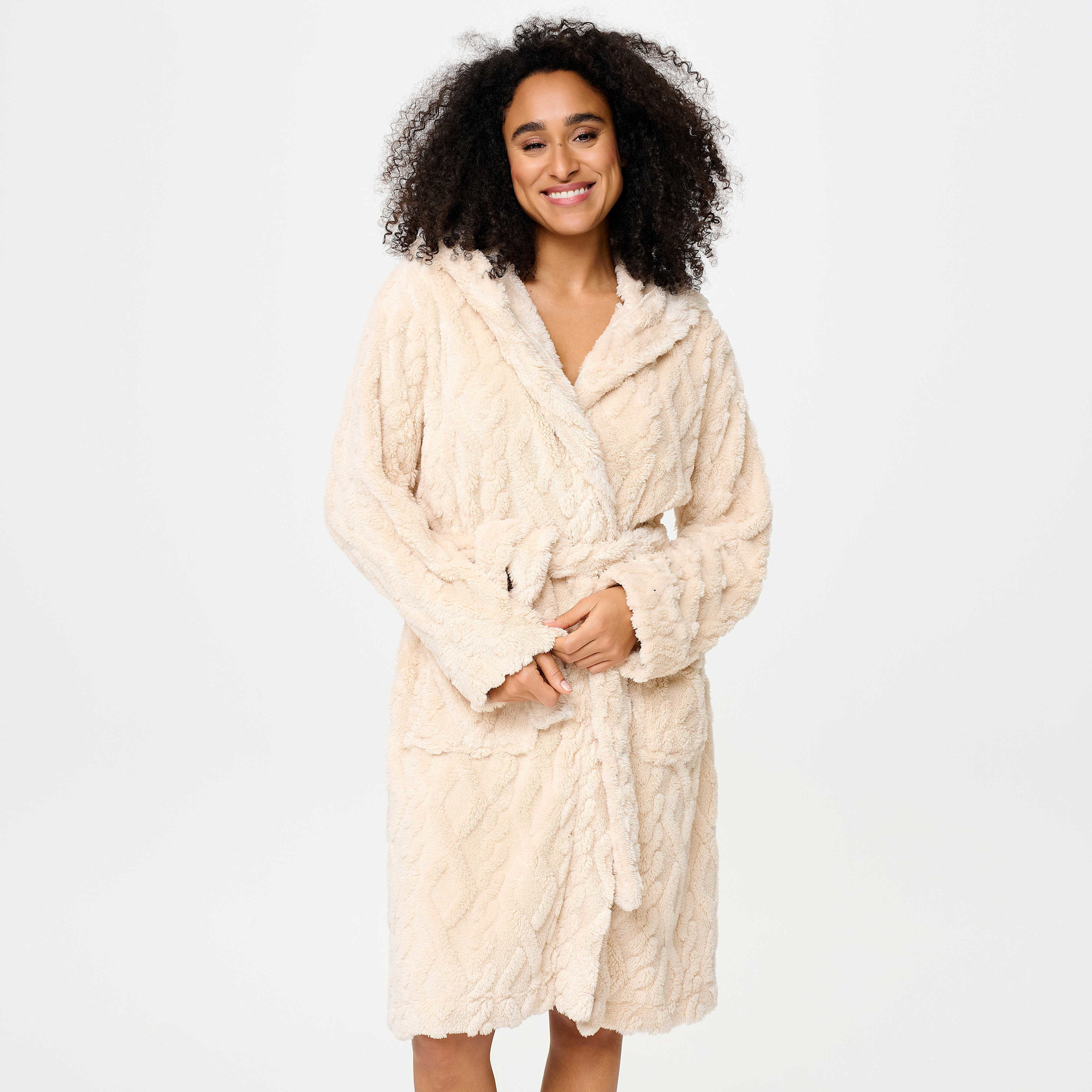 LingaDore LingaDore - Fleece Robe - Sand :