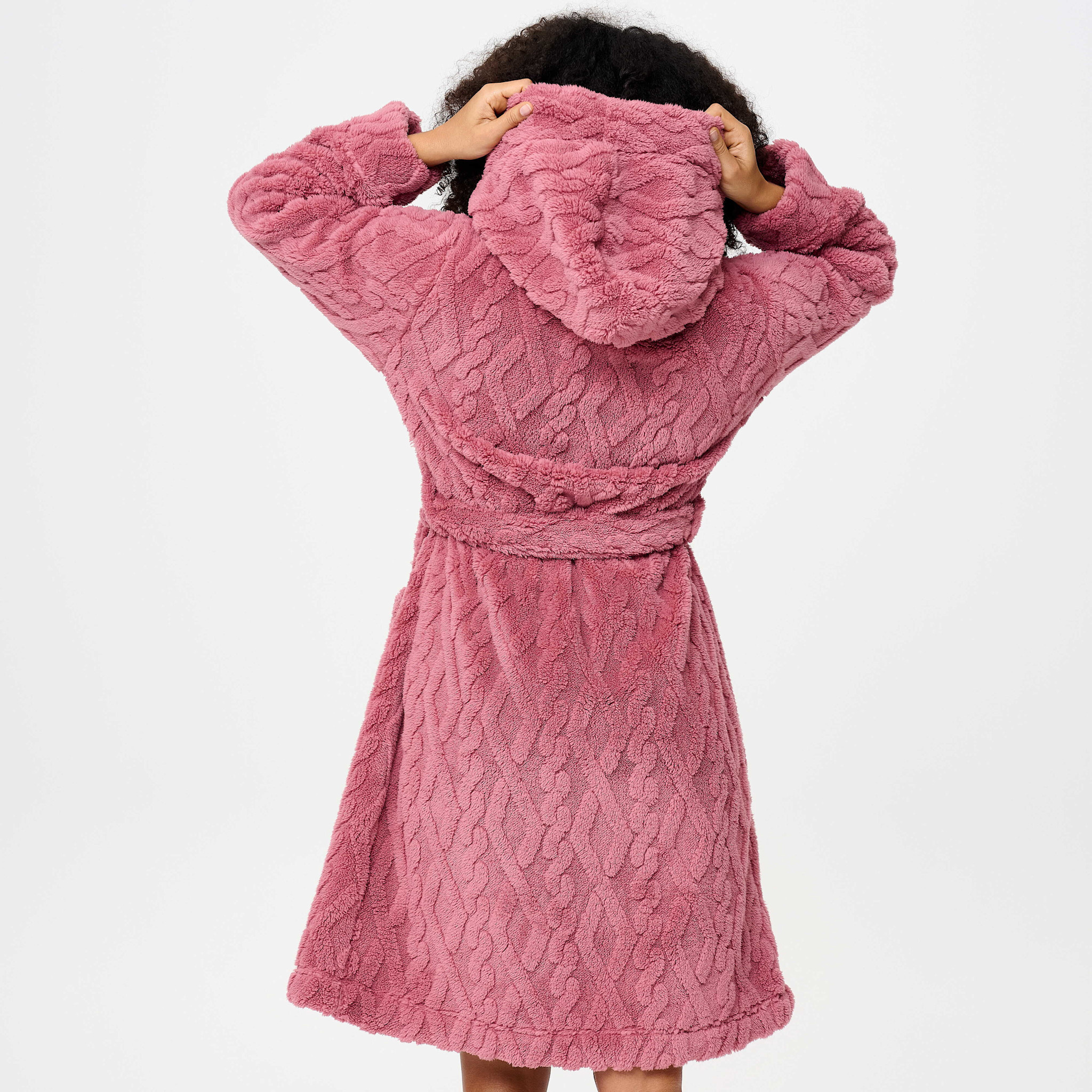 LingaDore LingaDore - Fleece Robe - Dusty Rose :