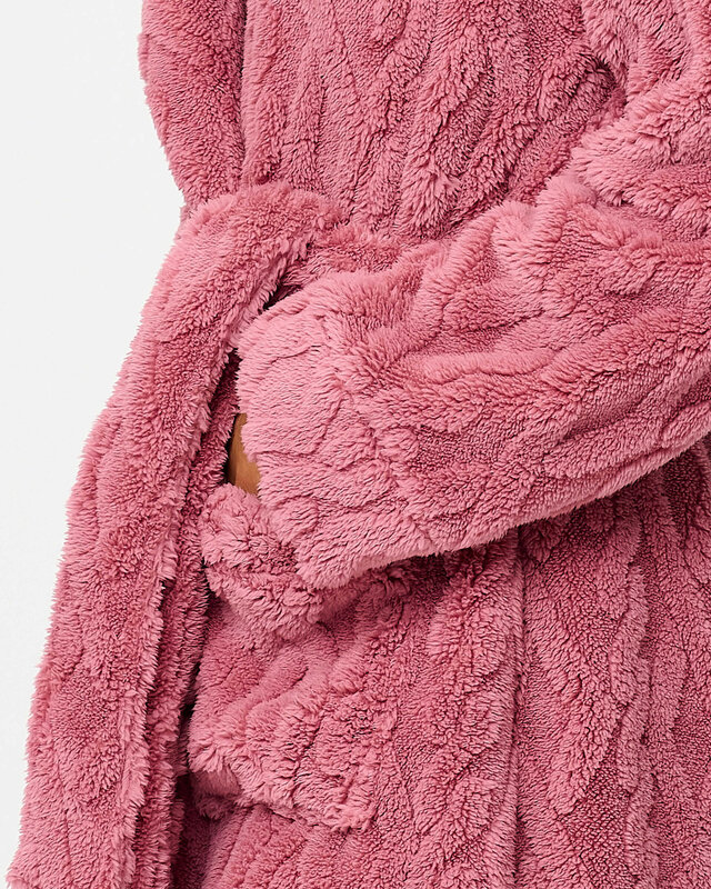 LingaDore LingaDore - Fleece Robe - Dusty Rose :