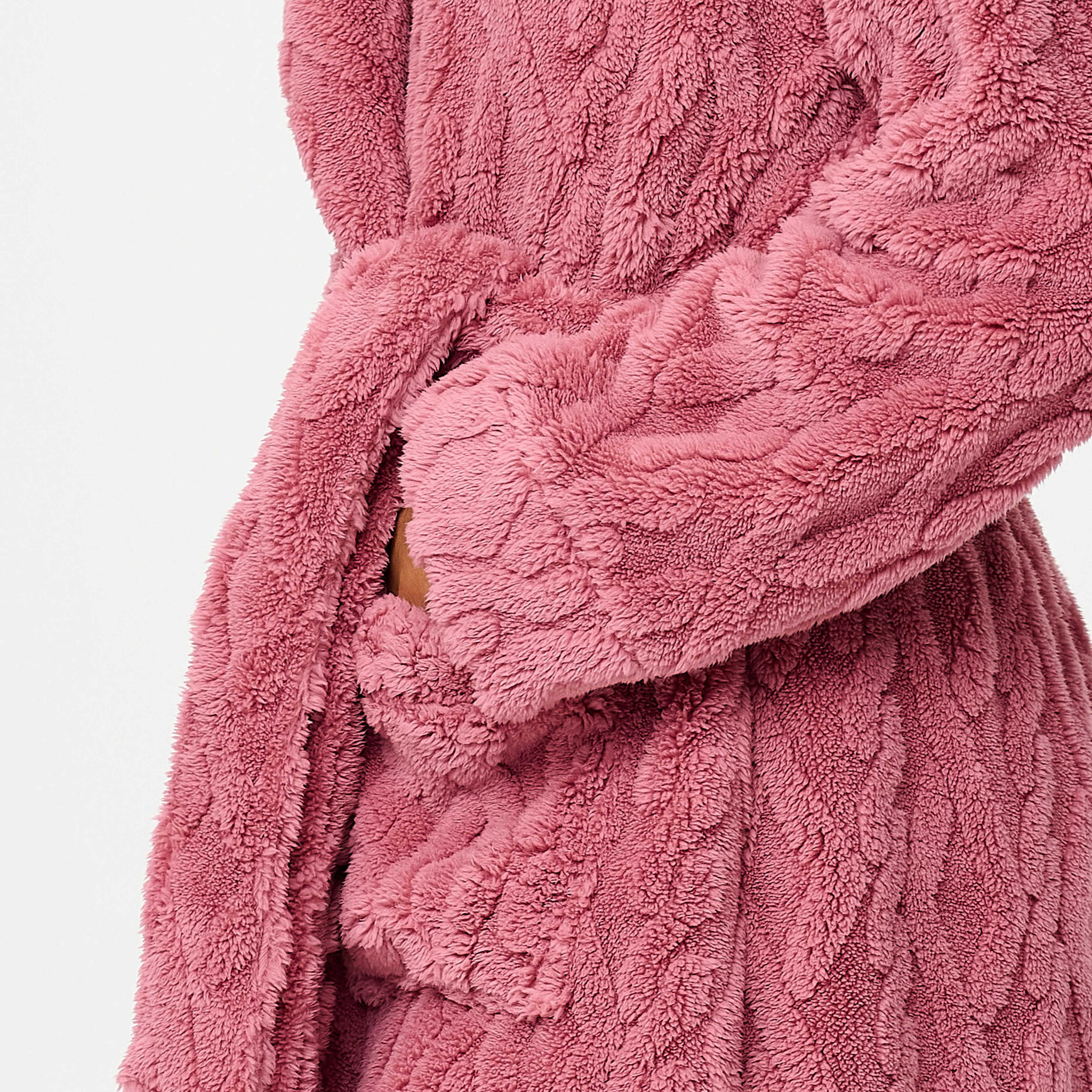 LingaDore LingaDore - Fleece Robe - Dusty Rose :