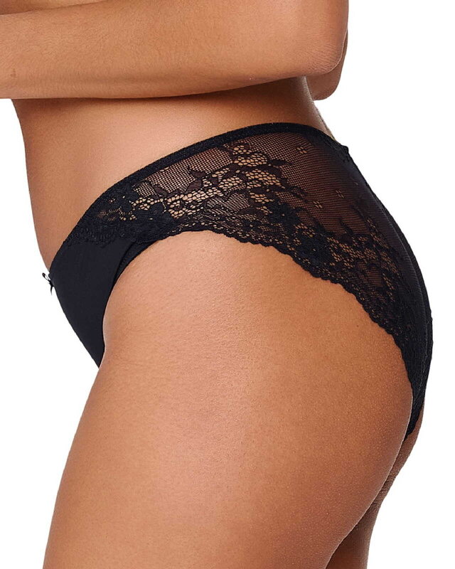LingaDore - Daily - Lace Slip - Black :