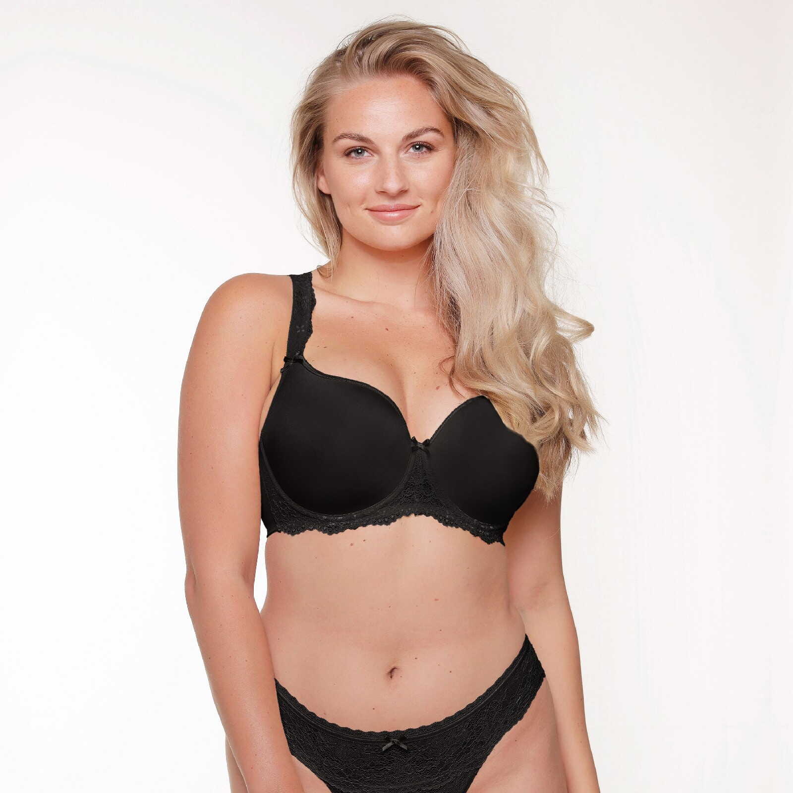 LingaDore - Daily - T-Shirt BH +Size - 1400-1A.02 - Black :