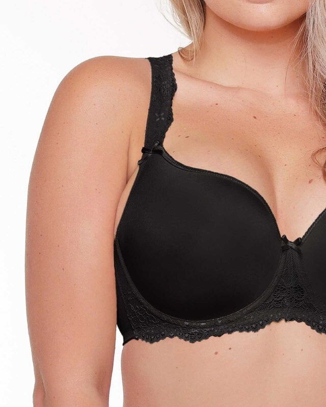 LingaDore - Daily - T-Shirt BH +Size - 1400-1A.02 - Black :