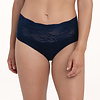 Anita - Essential Lace - High Waist Briefs - Marine Blauw :