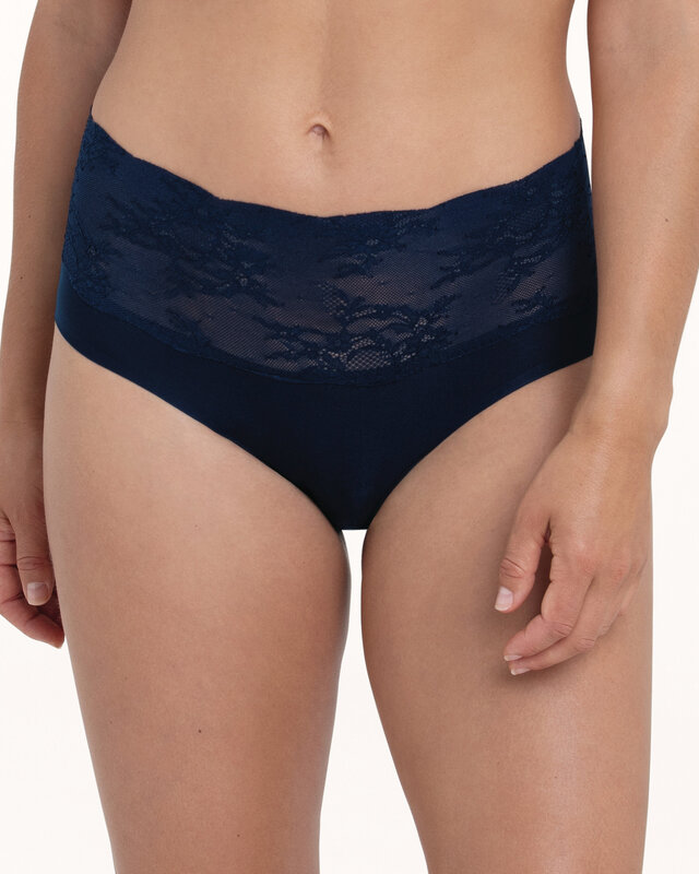 Anita Since 1886 Anita - Essential Lace - High Waist Briefs - Marine Blauw :
