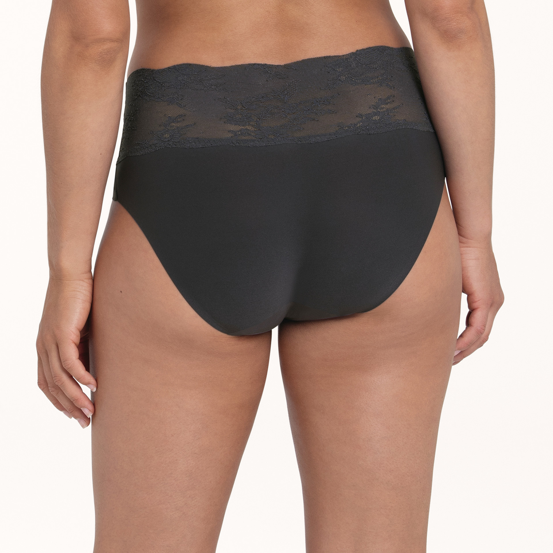 Anita Since 1886 Anita - Essential Lace - High Waist Briefs - Antraciet :