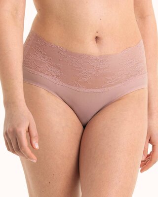 Anita Since 1886 Anita - Essential Lace - High Waist Briefs - Rosewood :