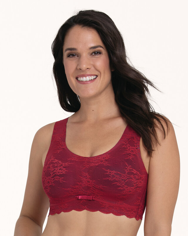 Anita Since 1886 Anita - Essential Lace - Bralette met Schalen - Red :