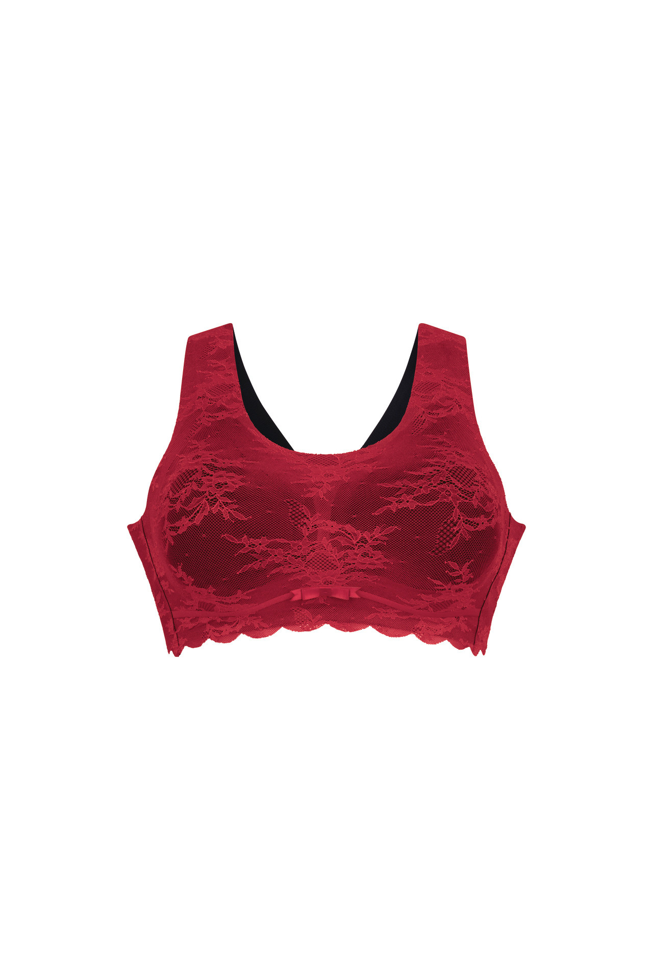 Anita Since 1886 Anita - Essential Lace - Bralette met Schalen - Red :