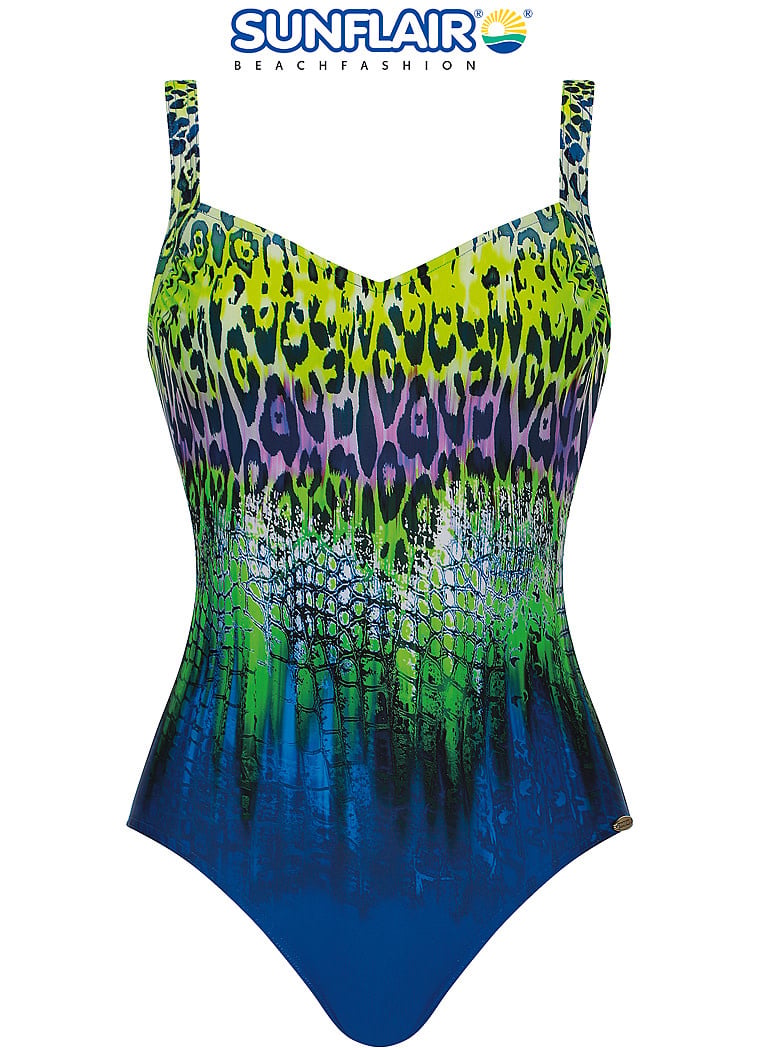 Sunflair Sunflair - Swimsuit - 22012 - Midnight Blue / Green :